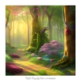 Enchanted Forest 7x7 inch No.3