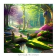 Enchanted Forest 7x7 inch No.9