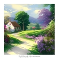 Spring Cottage 7x7 inch No.4