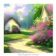 Spring Cottage 7x7 inch No.6