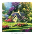 Spring Cottage 7x7 inch No.7