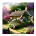 Spring Cottage 7x7 inch No.8