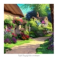 Spring Cottage 7x7 inch No.12