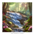 The Waterfall 7x7 inch No.4