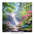 The Waterfall 7x7 inch No.7