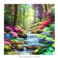 The Waterfall 7x7 inch No.10