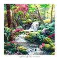 The Waterfall 7x7 inch No.12