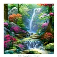 The Waterfall 7x7 inch No.13