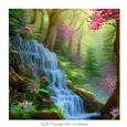 The Waterfall 7x7 inch No.15