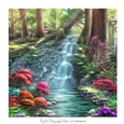 The Waterfall 7x7 inch No.16