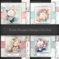 Peony Bouquet Bumper Set No.1