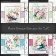 Peony Bouquet Bumper Set No.2