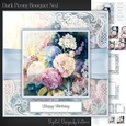 Dark Peony Bouquet No.1