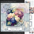 Dark Peony Bouquet No.5