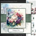 Dark Peony Bouquet No.9