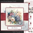 Dark Peony Bouquet No.10