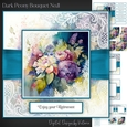 Dark Peony Bouquet No.11