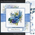 Blue Floral Bouquet No.3