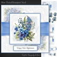 Blue Floral Bouquet No.4