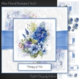 Blue Floral Bouquet No.5