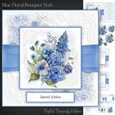 Blue Floral Bouquet No.6