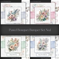 Pastel Bouquet Bumper Set No.1