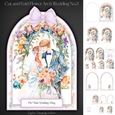 Cut and Fold Flower Arch Wedding No.3