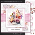 Butterflies and Flowers Bouquet No.2