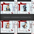 Animals in a Graduation Cap Bumper Set