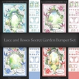 Lace and Roses Secret Garden Bumper Set