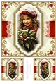 Young Girl with Holly Toppers No.1
