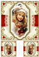 Young Girl with Holly Toppers No.4