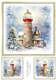 The Winter Lighthouse Toppers No.2