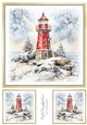 The Winter Lighthouse Toppers No.3