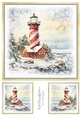 The Winter Lighthouse Toppers No.4