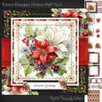 Winter Bouquet Drama 8x8 inch No.5