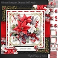 Winter Bouquet Drama 8x8 inch No.6