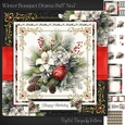 Winter Bouquet Drama 8x8 inch No.7