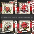 Winter Bouquet Drama 8x8 inch Bumper Set No.2