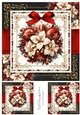 Christmas Ornament Kissing Ball Toppers No.1