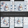 Holly Jolly Snowman Bumper Set No.2