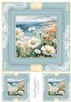 Pretty Seaside Flowers Toppers No.3