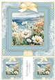 Pretty Seaside Flowers Toppers No.4
