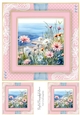 Pretty Seaside Flowers Toppers No.7