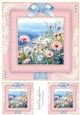 Pretty Seaside Flowers Toppers No.8