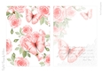 Pink Roses 5x7 inch No.1
