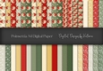 Poinsettia A4 Digital Paper