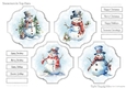 Snowmen in Top Hats