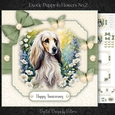 Exotic Puppy in Flowers No.2