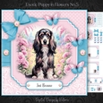 Exotic Puppy in Flowers No.5